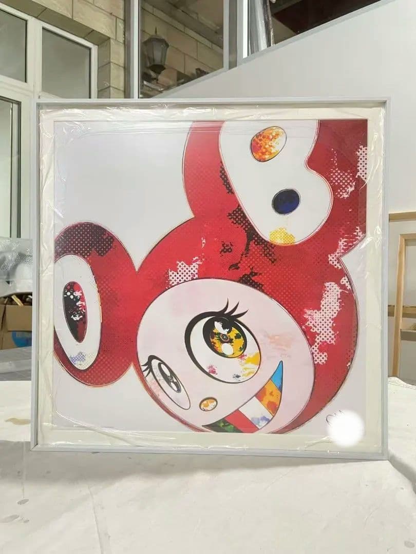 村上隆 版画 And Then x 6 直筆サイン入り 額装済み