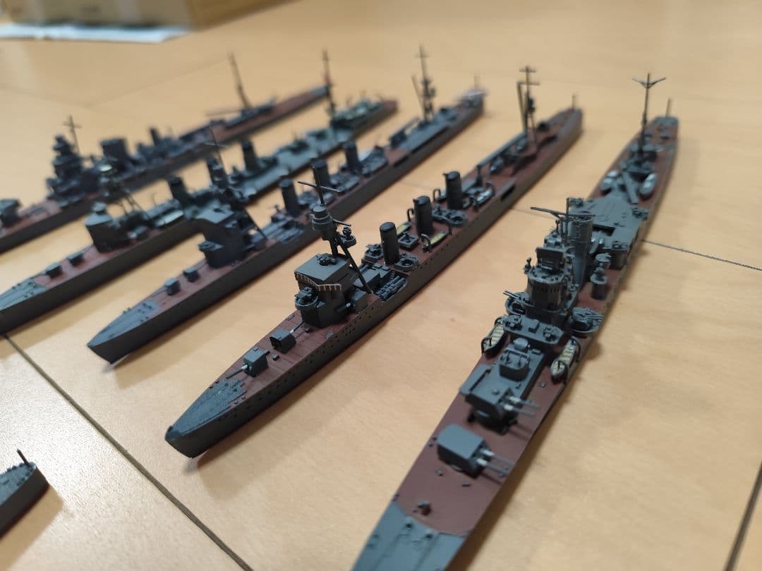 戦艦プラモデル10隻セット