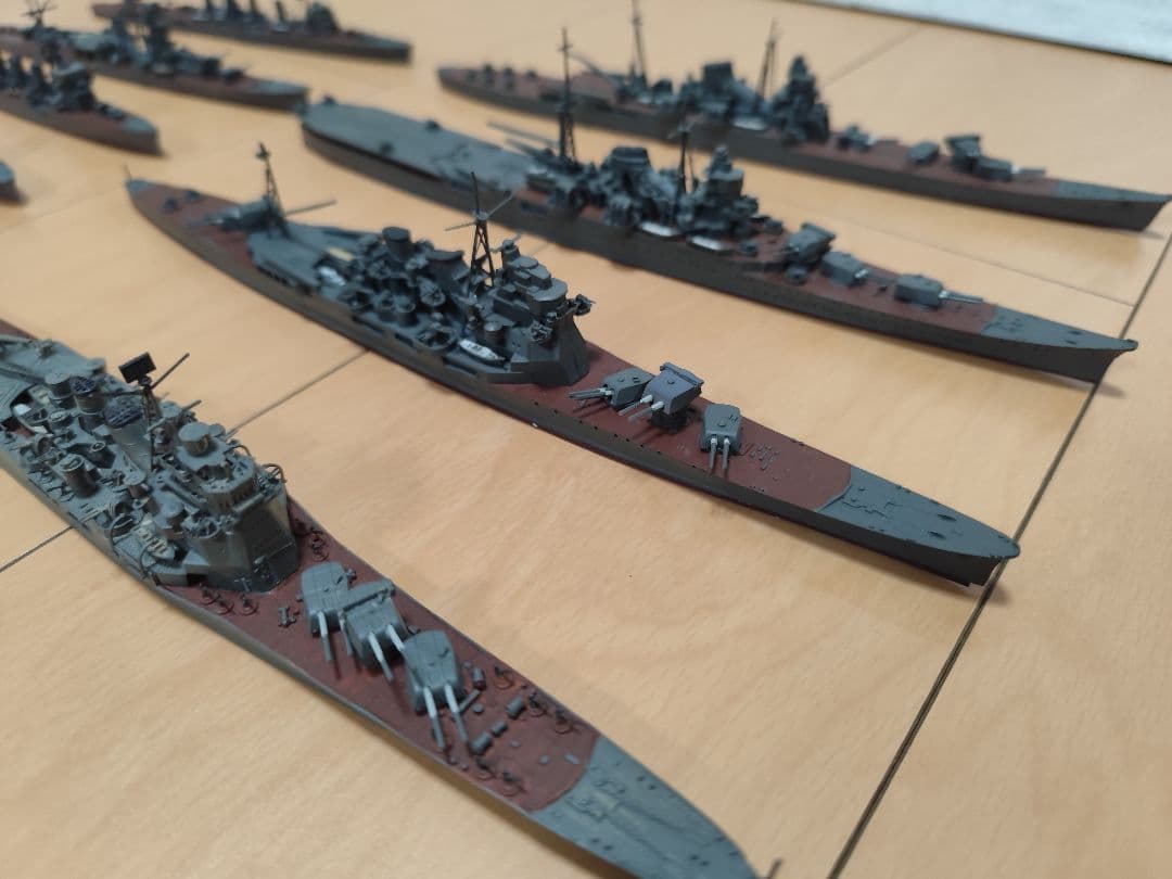 戦艦プラモデル10隻セット