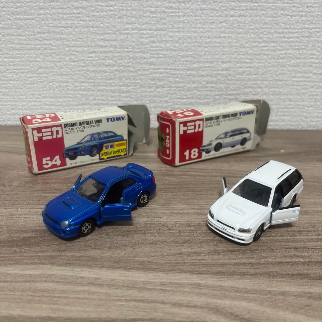 トミカ　スバルインプレッサWRX/レガシィツーリーグワゴン