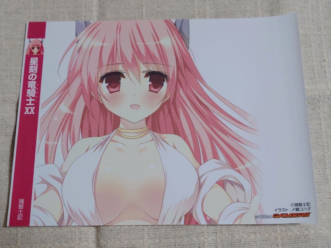 星刻の竜騎士（ノベル版）特典ブックカバー　8枚セット