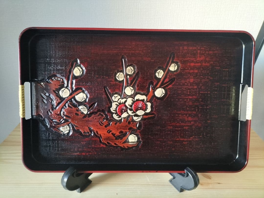 昭和レトロ　お盆　お膳　角盆　長手盆　丸盆など11枚