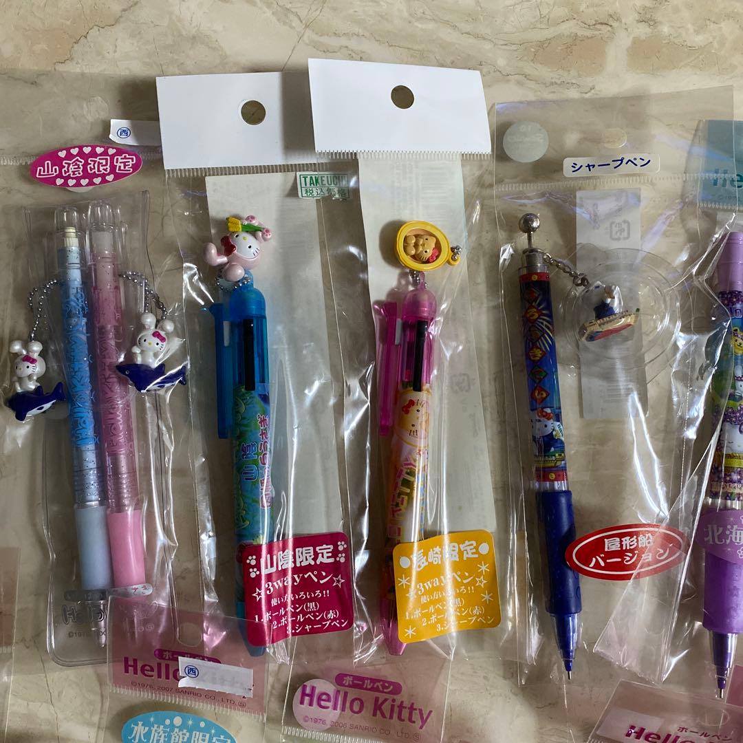 レア⭐︎ご当地キティ　ボールペン・シャープペンまとめ売り（46本）