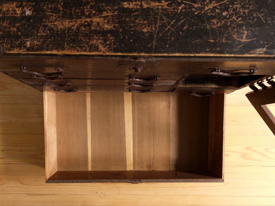 和箪笥　小ぶり　希少　横幅約69.5㎝　5段　アンティーク　骨董　古道具　古家具