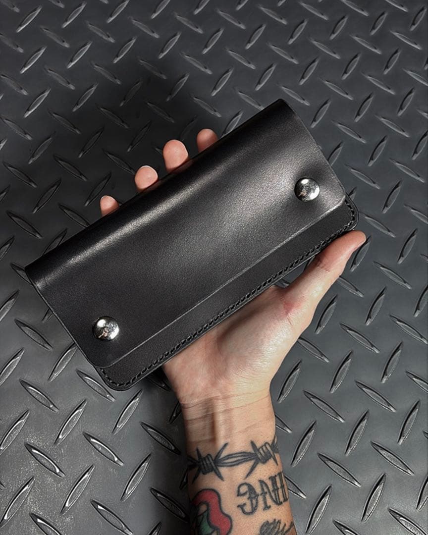 トラッカーウォレット　2層　栃木レザー