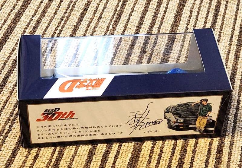 【1500台限定・サイン入】頭文字D 30周年 1/64 トレノ&インプレッサ