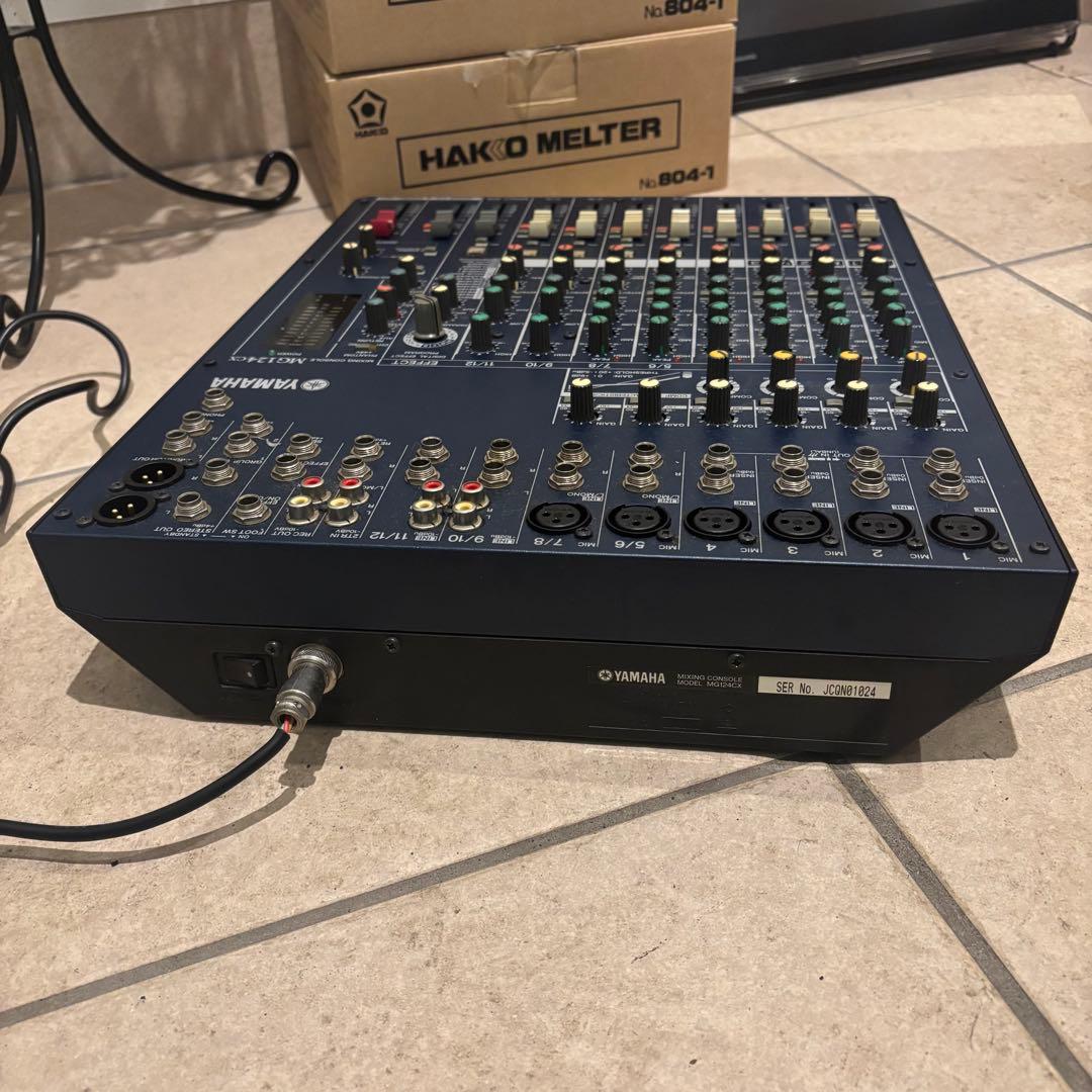 YAMAHA ミキシングコンソール MG124CX 音響機材