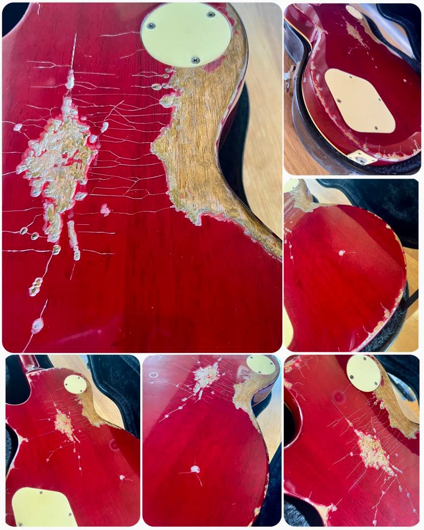 ハードエイジド ギブソンレスポールスタンダードレプリカ/ フレイムメイプルトップ