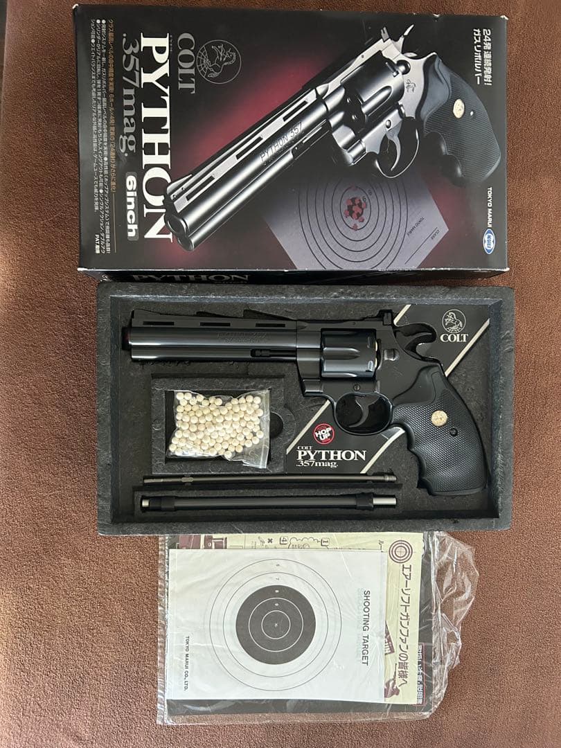 トイガン COLT PYTHON .357mag 6inch