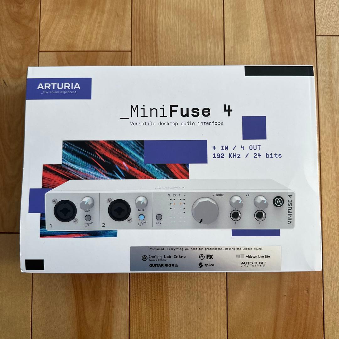 ARTURIA MiniFuse 4 オーディオインターフェイス
