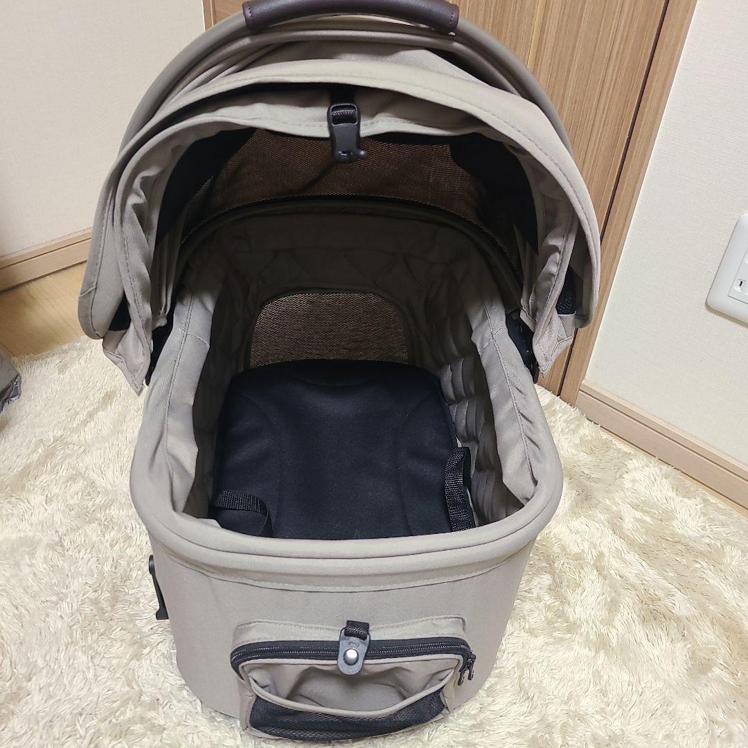 AIRBUGGY wizX ペットカート カーキ色