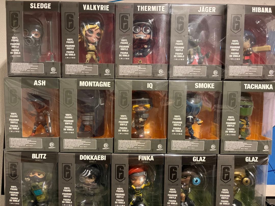 新品未開封 Rainbow Six Siege フィギュア 30体セット