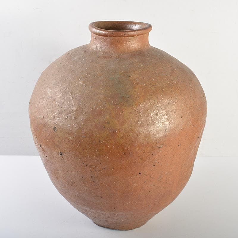 信楽焼　古信楽　種壺　高さ約45cm　C　R7460F