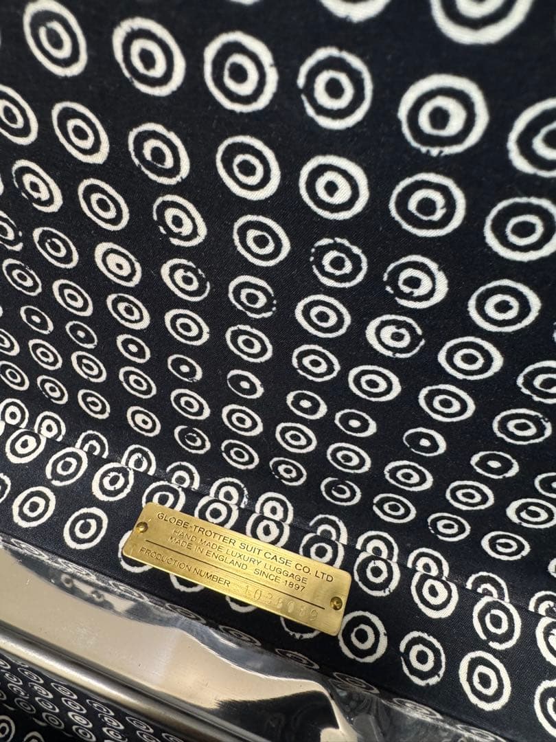 グローブトロッター　キャリーオン　イタリアcorso comoコラボグレイ