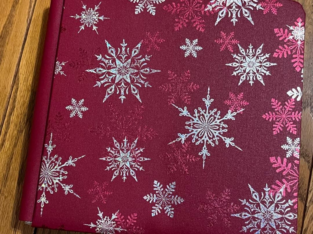 最高可愛いクリスマス調シルバー箔入り8インチアルバム　クリエイティブメモリーズ