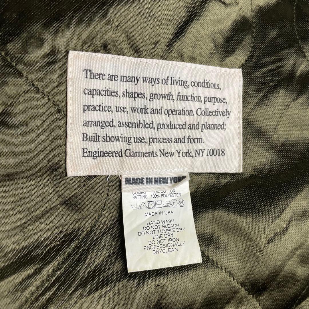 A*i様 エンジニアードガーメンツ フィールドベスト フライトサテンナイロン 割