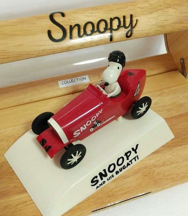 スヌーピー1970年アンティーク❤︎ブガッティ認定MBASE1928ディスプレイ
