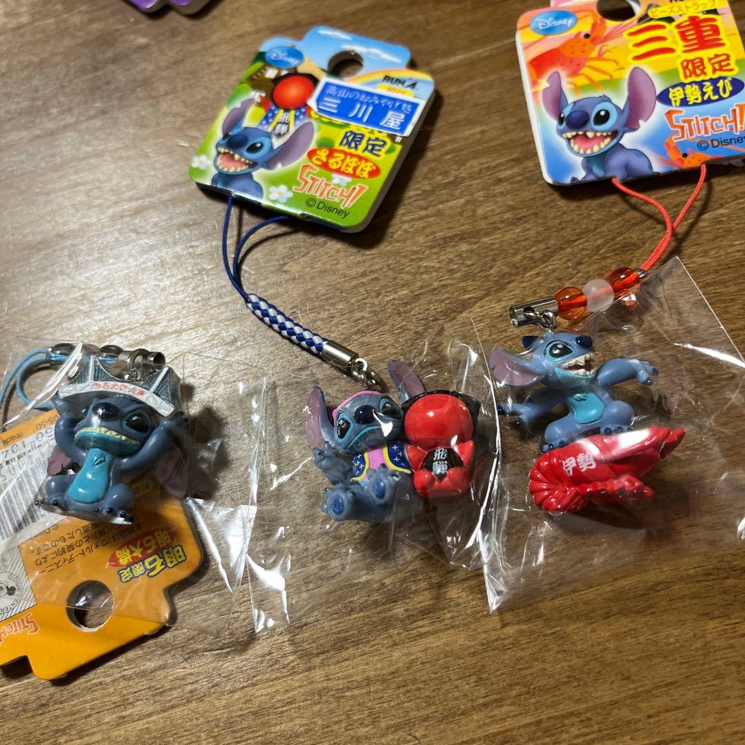 スティッチ、エンジェル ストラップ 10個セット