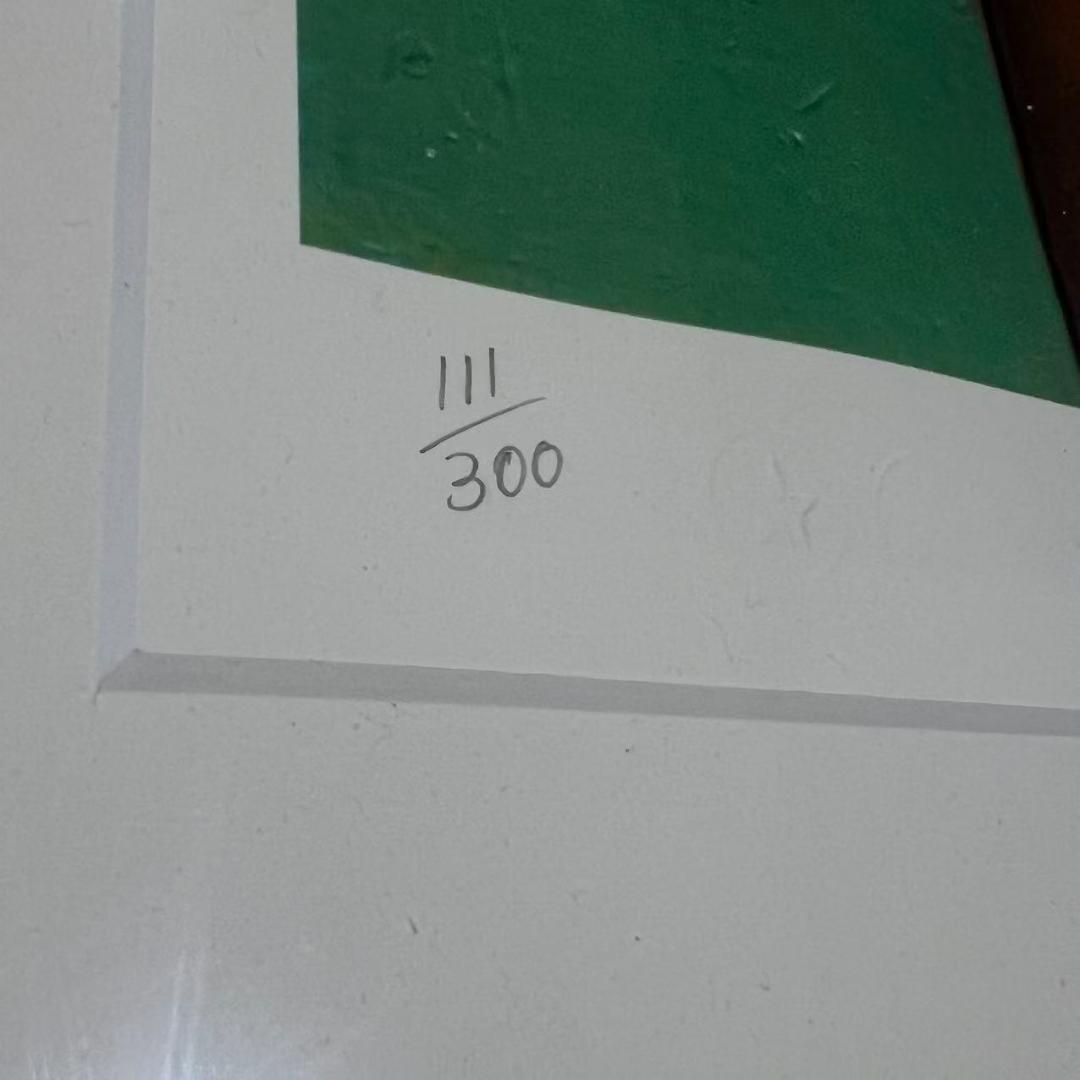 下田ひかり 絵画 「Flower Child」ジークレー画 サイン入り