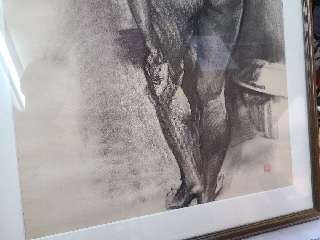 山岸正巳 パステル画