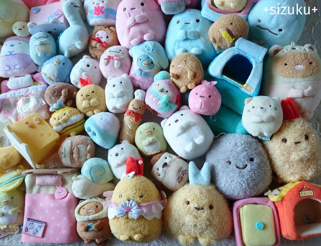 【豪華80点】すみっコぐらし とかげ たぴおか 家具他 ぬいぐるみ まとめ売り