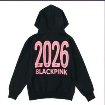 新品　FC東京×BLACKPINK ブラック ロゴ フーディ　Lサイズ