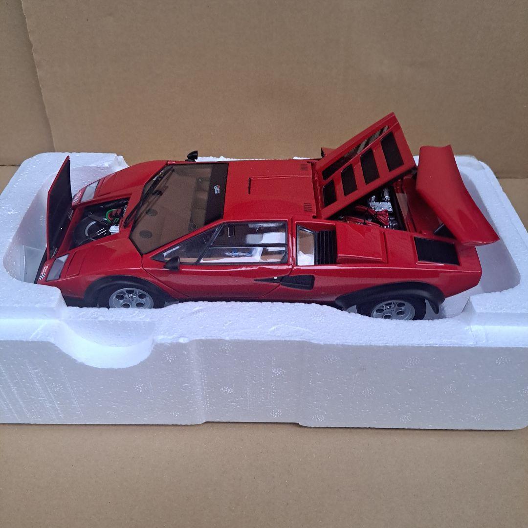 京商 ランボルギーニ カウンタック ウォーターウルフ 赤 1/18 開閉機能あり