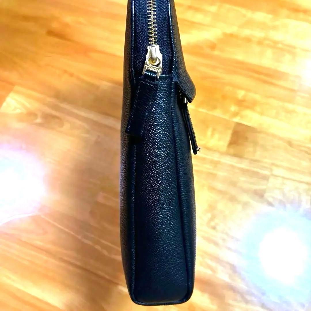 東急ハンズ別注 TRION トライオン 薄マチ ブリーフケースA4 SS112H