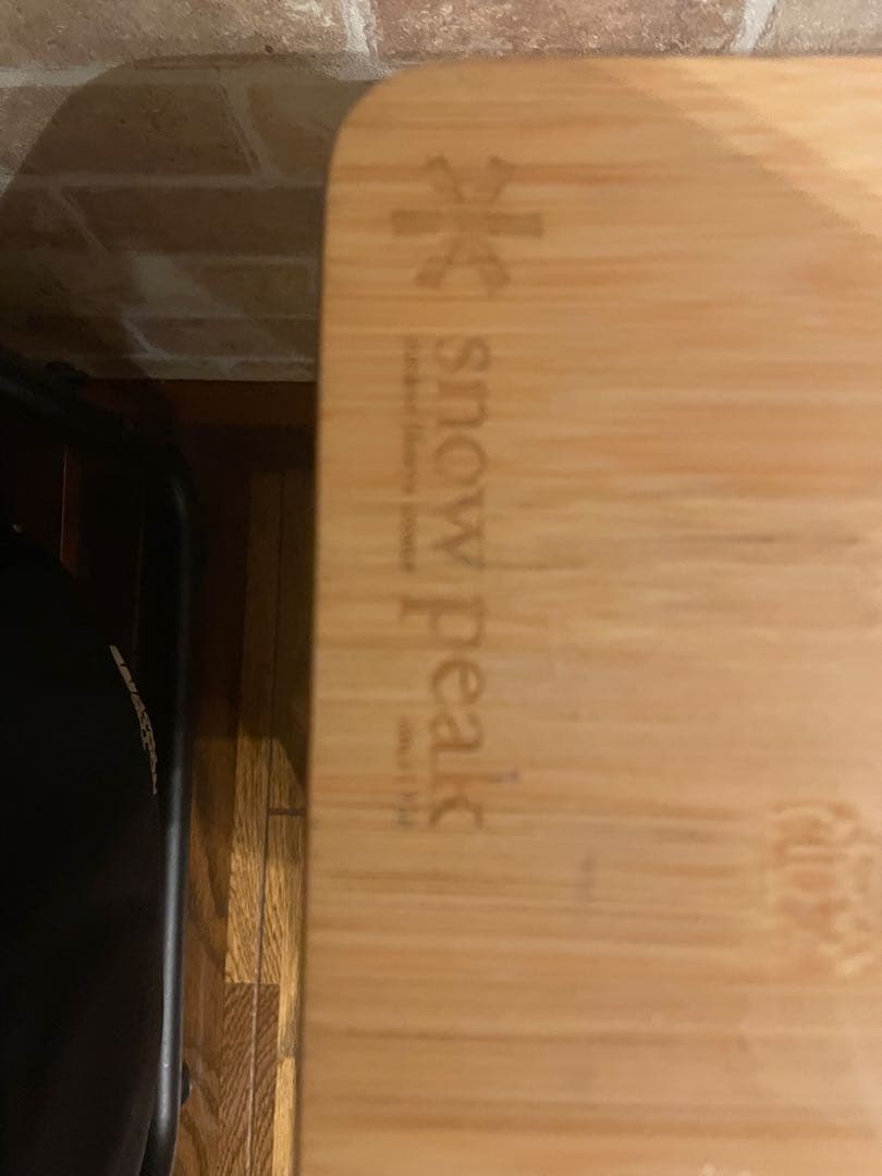 最終お値下げ♪スノーピーク　フォールディングシェルフ ロング竹