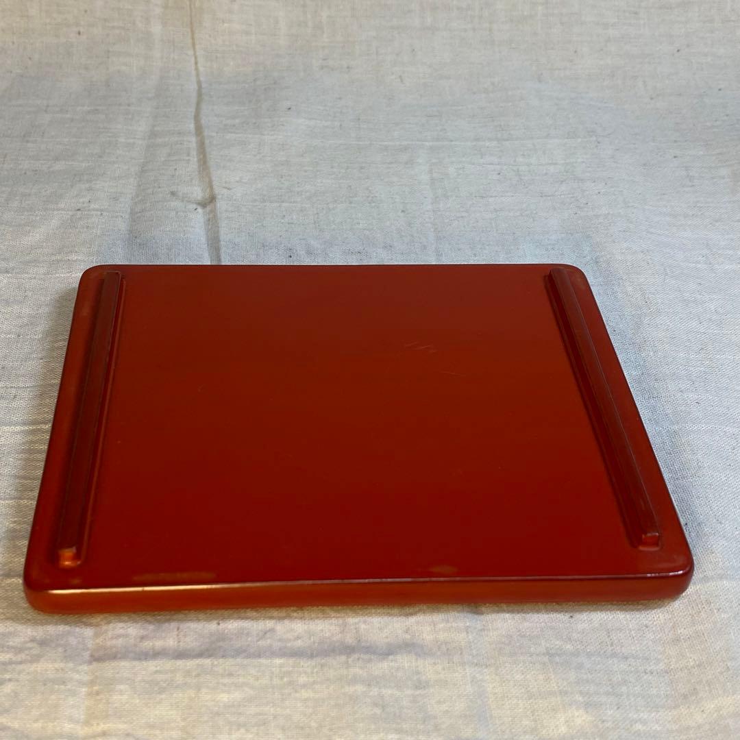 輪島塗　弁当箱　重箱　漆器　木製　外箱付　昭和初期　1客⑧