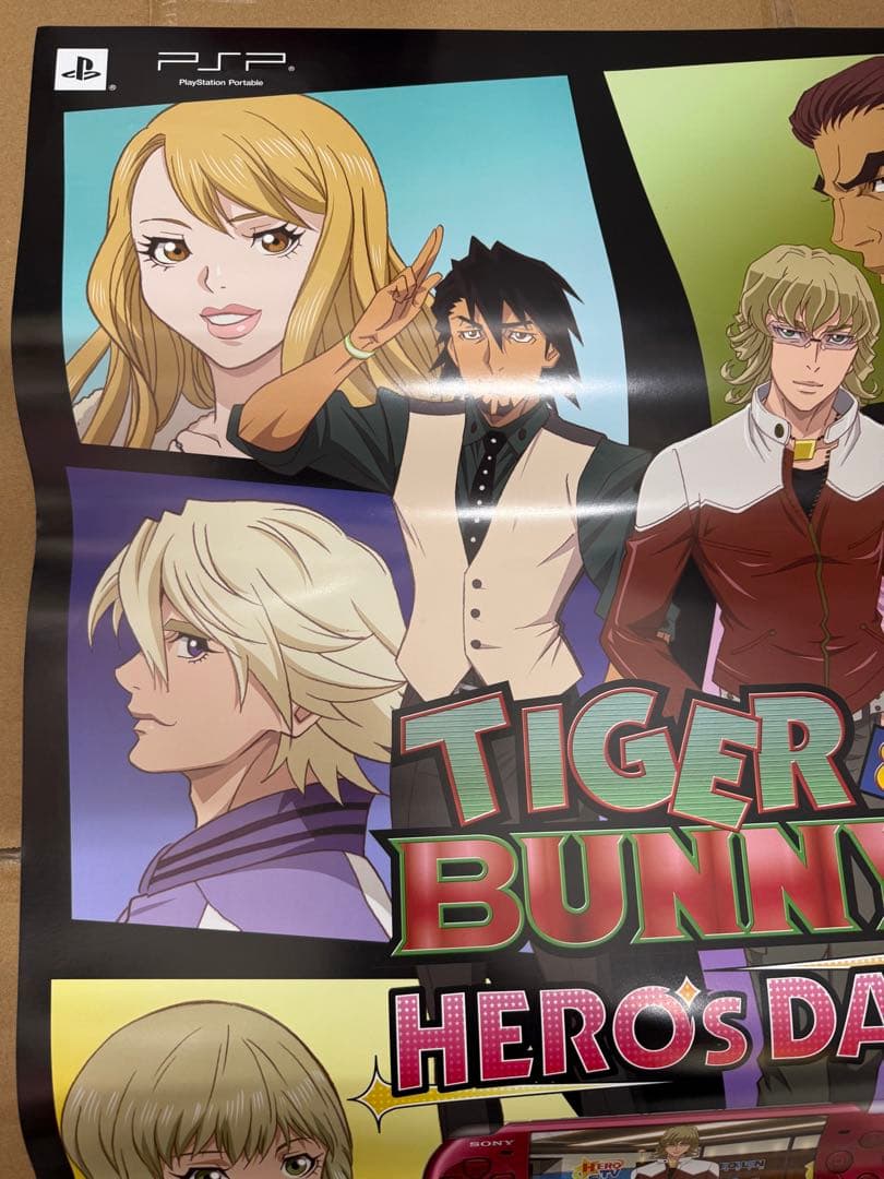 TIGER&BUNNY HERO's DAY 店頭販促用ポスター　タイバニ