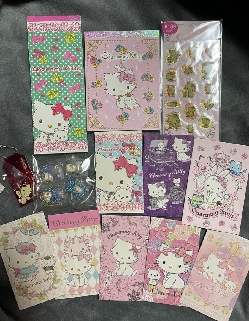 Charmmy Kitty メモ帳 シール チャーミーキティ まとめ売りウサミミ
