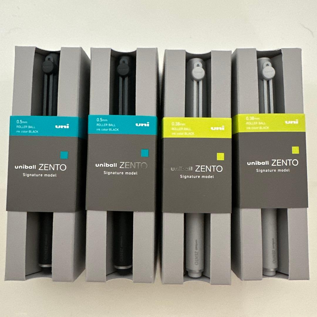 uniball ZENTO Signature model 2色