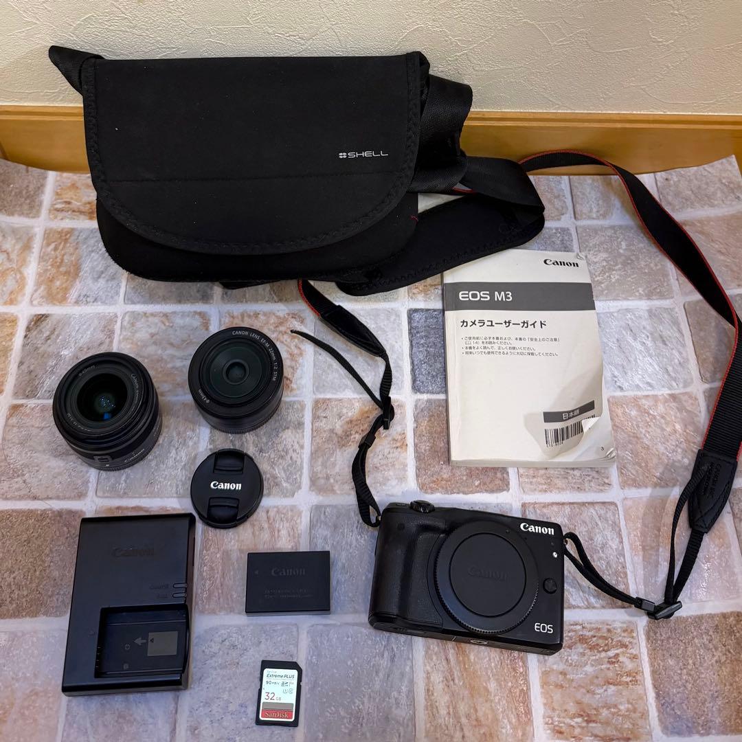 【ダンシング様】Canon EOS M3 ミラーレス一眼カメラ　レンズ