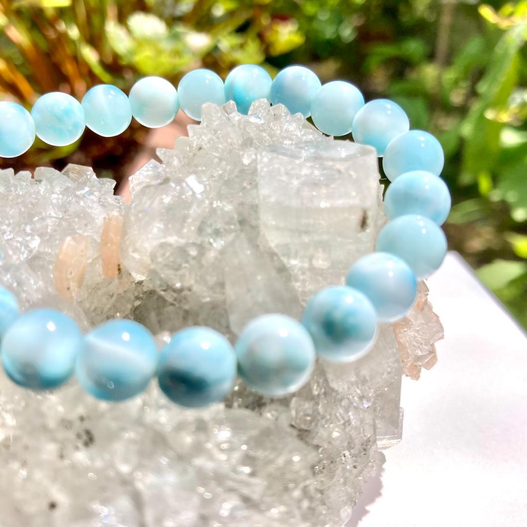 ★sai⭐︎★【海の安らぎを、まとう】ラリマー 天然石 ブレスレット
