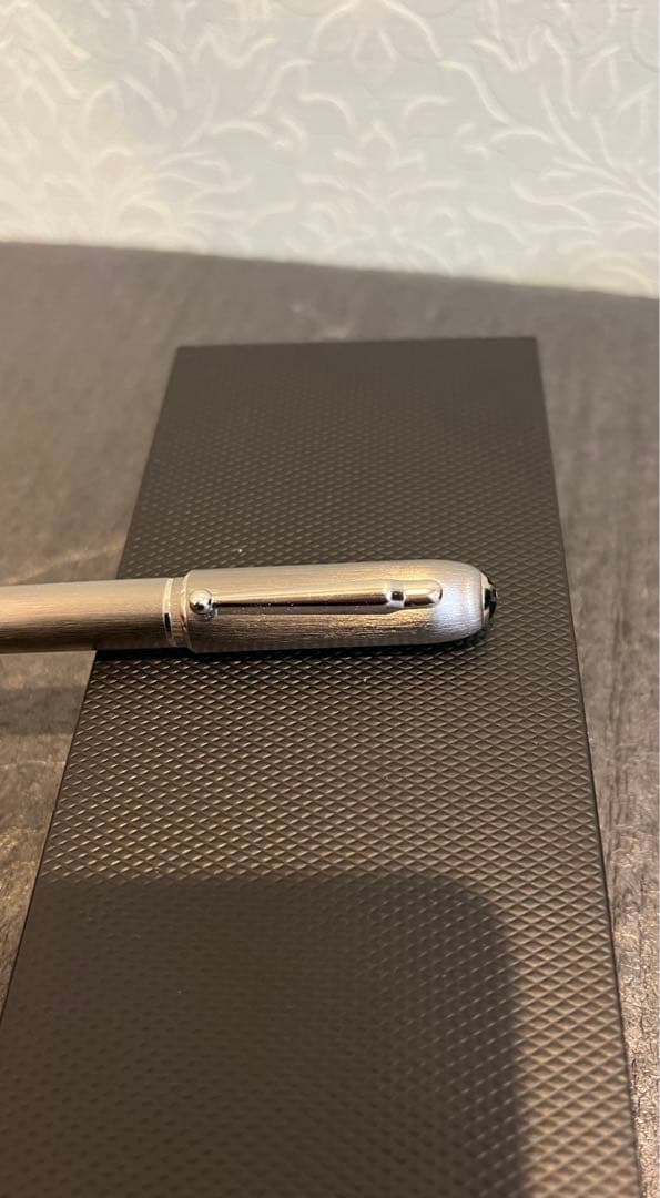 ダンヒル 18K 750 シルバー万年筆、インクコンバーター箱付き