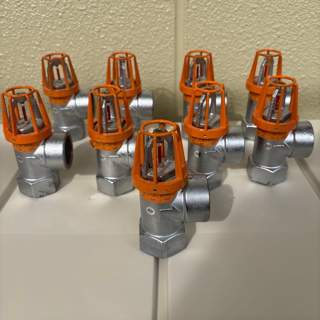 感熱開放継手　９個　スプリンクラー