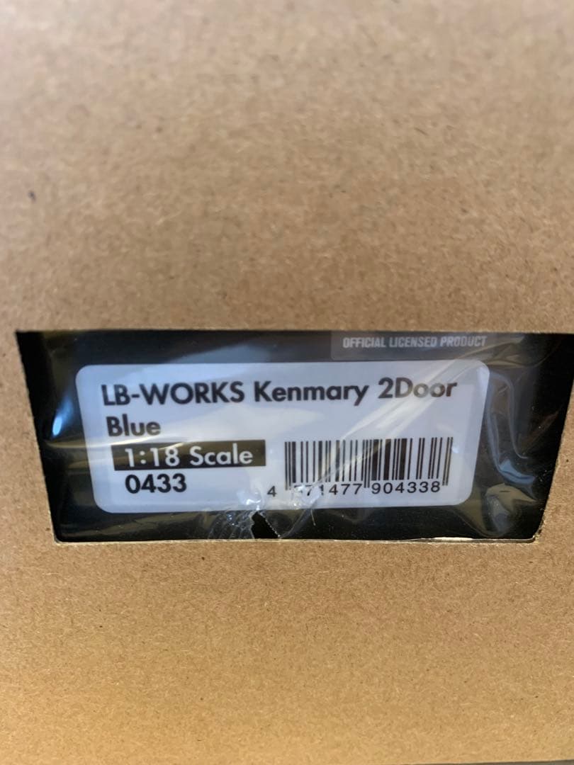 週末値下げ！イグニッションモデル　1/18 LBWK ケンメリ ブルー　0433