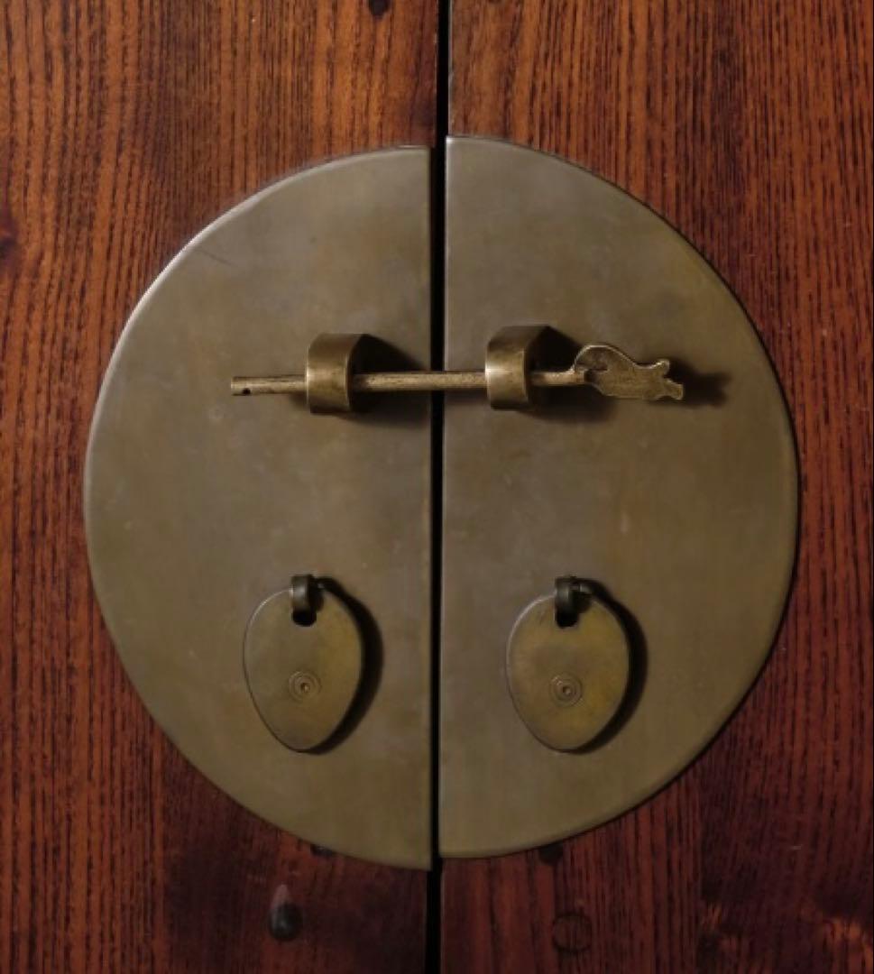 青銅　ドーム型装飾金具　１セット DIY中国アンティーク家具 ヴィンテージ　レア