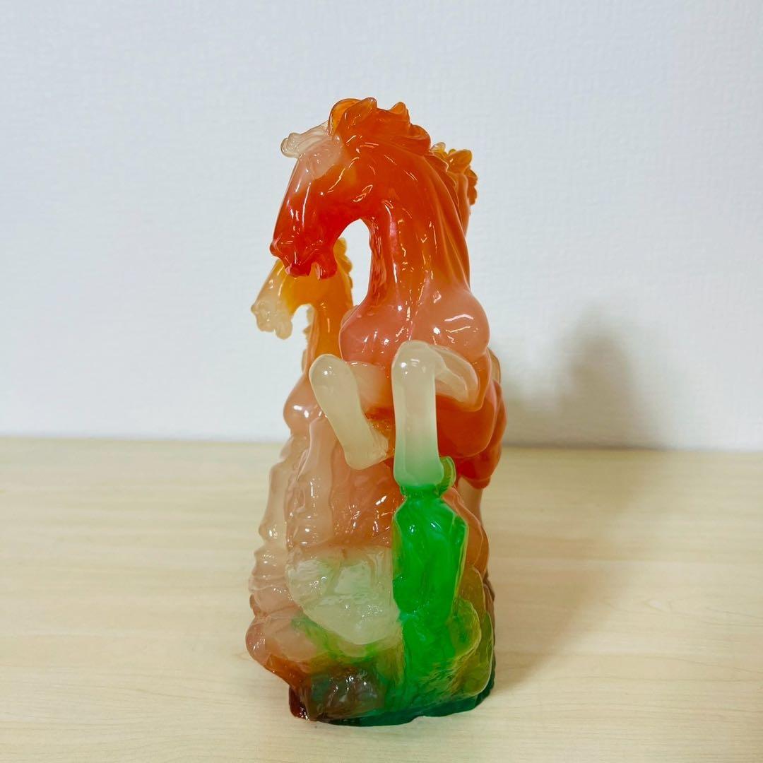 馬 ウマ 午 オブジェ 美術品 置物 縁起物 インテリア 飾り 彫刻 工芸品