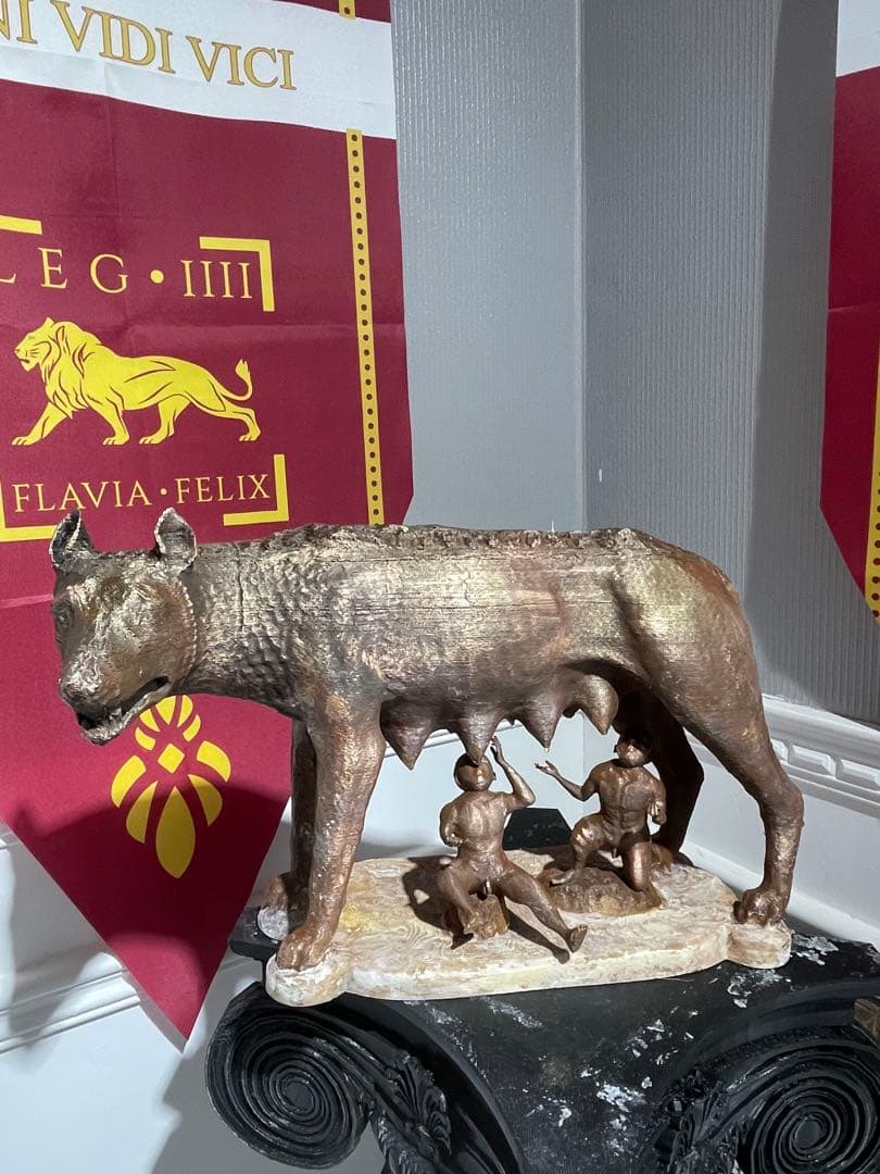 カピトリヌスの雌狼 長さ41cm ローマ神話