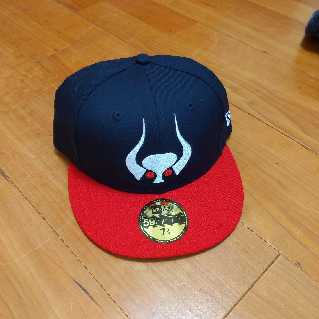 大阪近鉄バファローズ ニューエラ59FIFTY7 1/4 キャップ岡本太郎