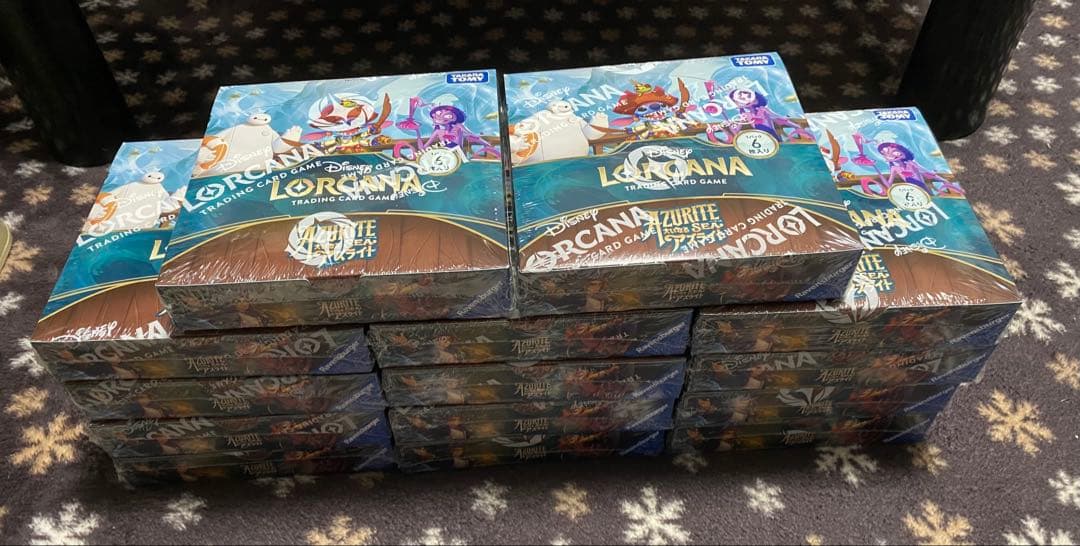 Disney LORCANA 大いなるアズライト 14BOX