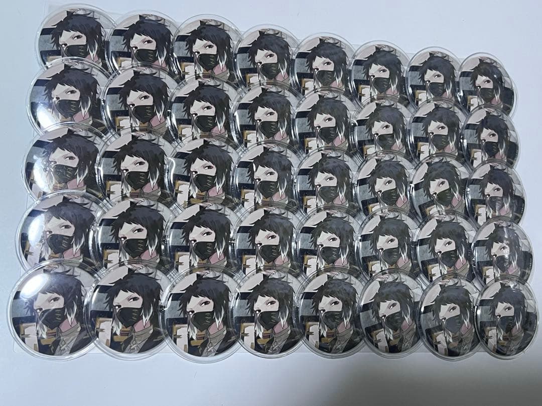 文豪ストレイドッグス 芥川龍之介 10周年 缶バッジ 41個