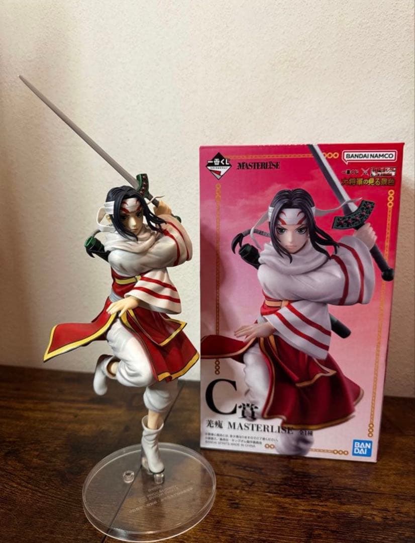 一番くじ バンダイ C賞 MASTERLISE 羌瘣 フィギュア　おまけ付き