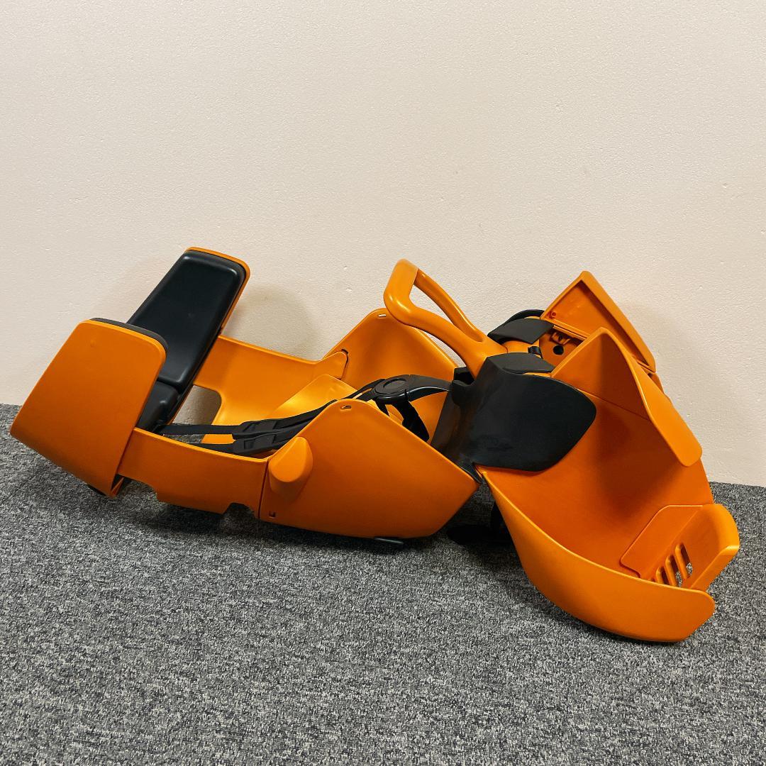 美品　OGK RBC-017DX2 自転車用チャイルドシート 希少色　オレンジ