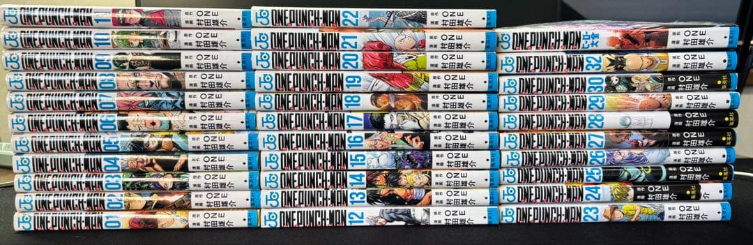 ワンパンマン 全30巻+32巻、ヒーロー大全セット