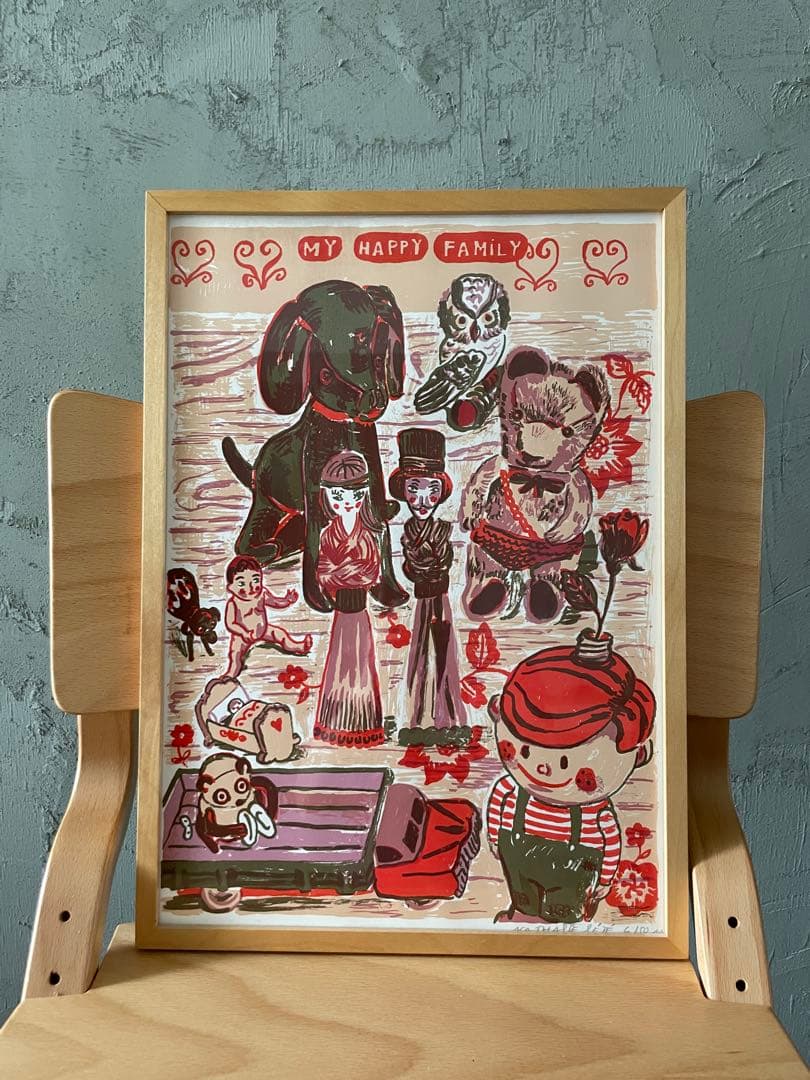 ナタリー・レテ リトグラフ シルクスクリーン