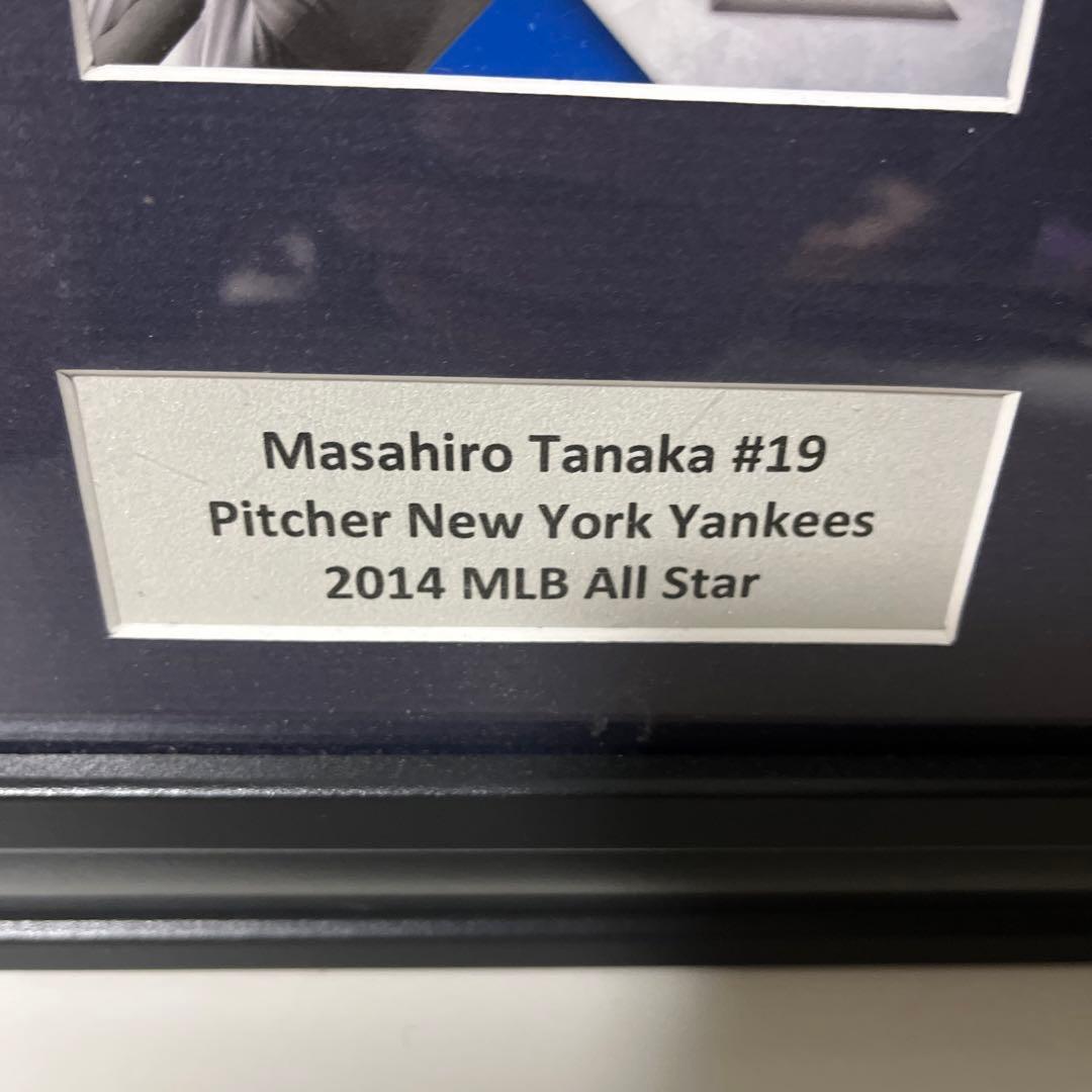 希少 田中将大 topps ヤンキース ユニフォーム 額 カード トップス