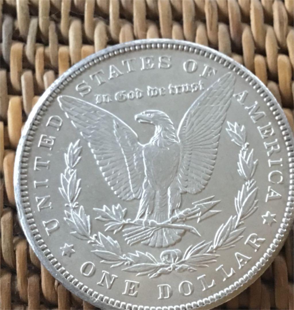 コンチョ 1ドル モルガン イーグル 銀貨 1900年